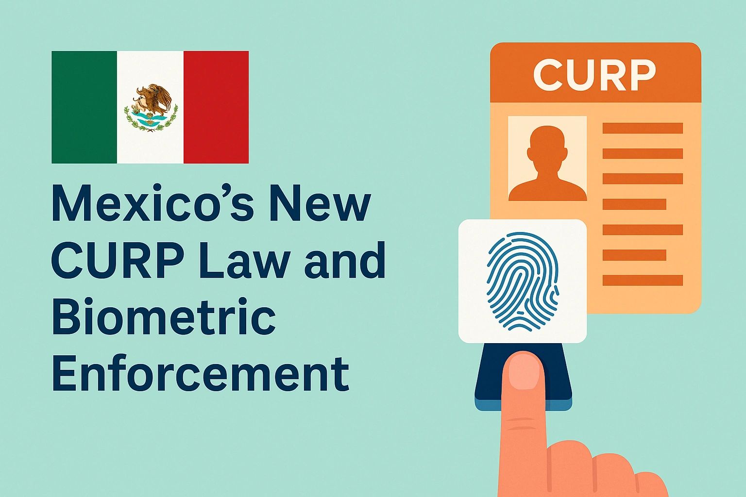 Mexico's New CURP Law and Biometric Enforcement