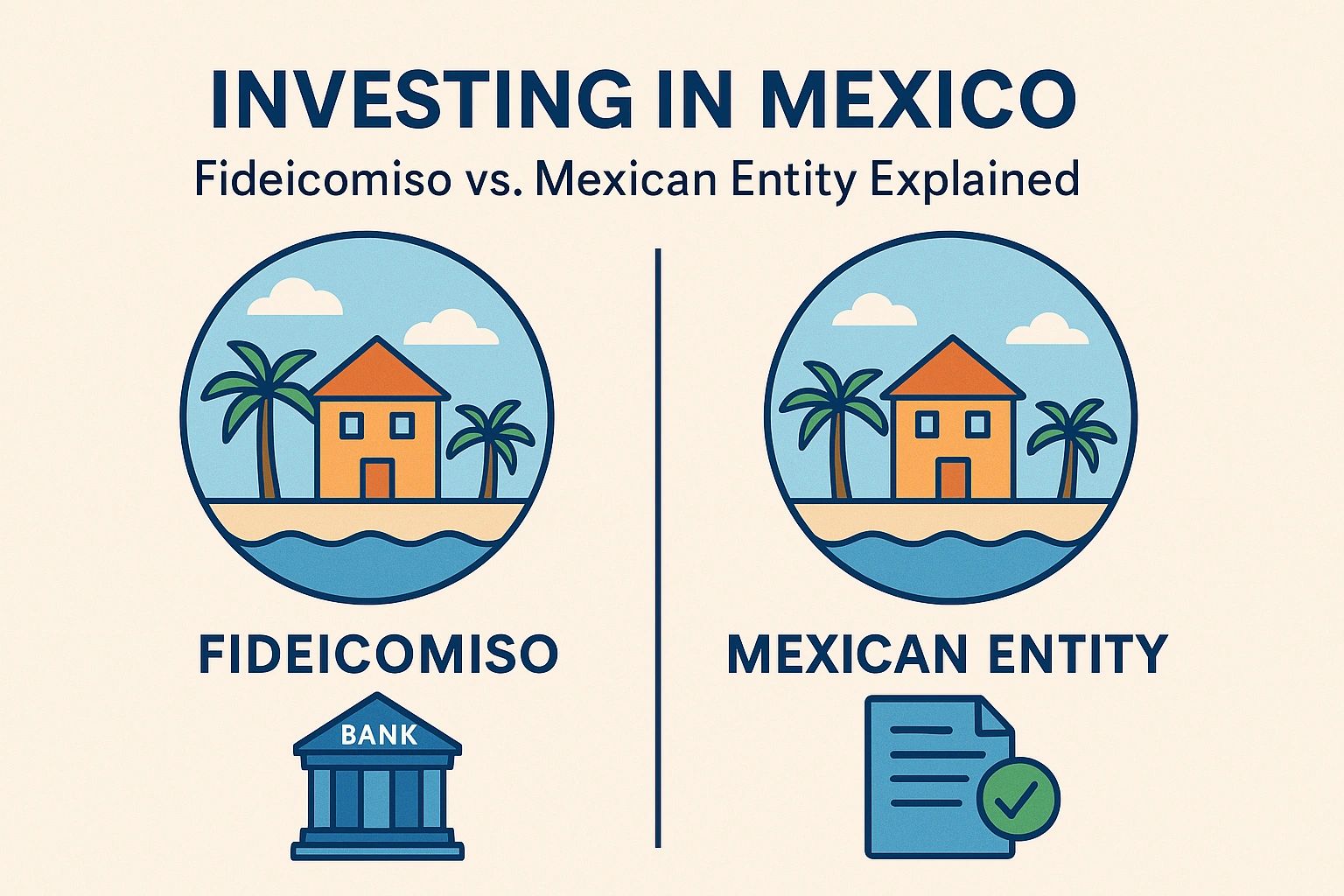 Real Estate Investing in Mexico - Fideicomiso v. Entity