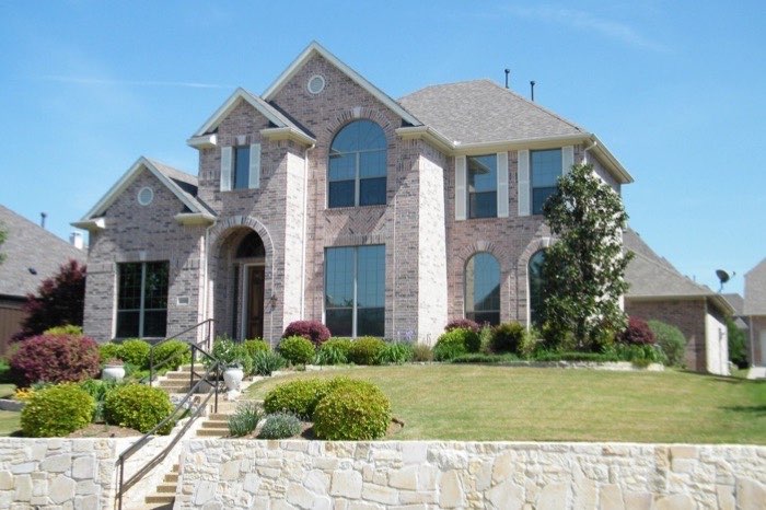 A family home seen from the street